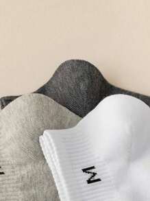 5/10 Pairs Women Casual Soft Breathable Boat Socks - Multicolor - View 5