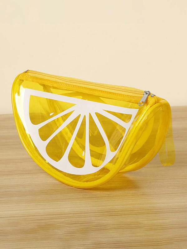 1 Stück kreative Mini PVC Reißverschluss Kosmetiktasche, süße und tragbare wasserdichte Reißverschluss Kulturtasche mit großem Fassungsvermögen