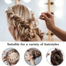 100 件 U 形发夹套装，专业 U 形发夹，适合女士女孩和美发沙龙，Doubtless Bay 适合女士女孩和婚礼发型 - 彩色 - 查看 3