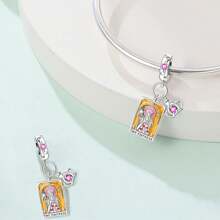1 stuk verzilverde tarot wereldkaart keizerin kaart scepter een levenskracht kracht orthoker gerechtigheid zwaarden keizer kelk kaart hanger geschikt voor doe-het-zelf sieraden maken originele armband ketting kralen dames sieraden verjaardagscadeau moeder dochter dochter valentijnsdag herdenkingscadeau