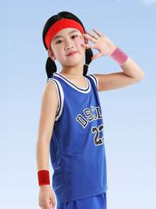 Kinder Einfarbiges Sport Schweißband, elastisch schweißabsorbierend atmungsaktiv dickes Fleece Schweißband, mehrfarbig erhältlich, geeignet für 8-16 Jahre Basketball, Tennis, Baseball, Softball, Volleyball, Fußball, Laufen