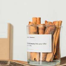 1pc Natural Cinnamon Aroma Diffuser Kit 8 Sticks, Suitable For Office, Home, Car And Improving Room Ambiance - Natural Cinnamon (1 Piece) - View 3