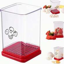 Stainless Steel Fruit Slicer Strawberry Fruit Platter Strawberry Banana Press Stainless Steel Fruit Cutter