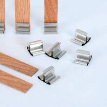 木制蜡芯，木制灯芯蜡烛芯，木制蜡烛芯，蜡杯木制芯 - 原木色 - 查看 4