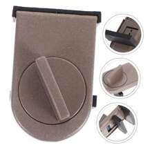 1pc Aluminum Alloy Sliding Door & Window Lock, With Anti-Pinch, Anti-Theft, Anti-Falling Functions And Lock