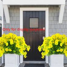 1pc Artificial Eucalyptus & Bindweed Flower Decor, Outdoor Fake Plant For Photography Props, Ins Style
