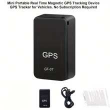 Mini GPS Tracker For Vehicles No Monthly Fee - Real-Time Wireless Hidden GPS Trackers Device For Car With Smart Phone App