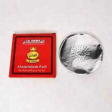 Folha de narguilé com furos - Folha de narguilé de alumínio pré-perfurada | Folha de narguilé com furos para cabeça de narguilé Acessórios para tigela de narguilé