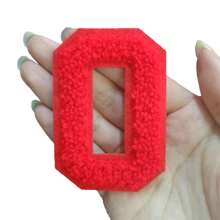 1/26pcs Chenille 2.8 Inch Letter Iron-On Patches, Suitable For Repairing Jeans, T-Shirts And Other Clothing, Letter Patch Badges - Multicolor - View 24
