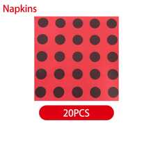 Zestaw 10/20 sztuk artykułów imprezowych z motywem biedronki, w tym 7"/9" czerwone z czarnymi kropkami papierowe talerze, serwetki, kubki z biedronką, odpowiednie na przyjęcia urodzinowe, spotkania rodzinne, pikniki, Boże Narodzenie, obchody Nowego Roku