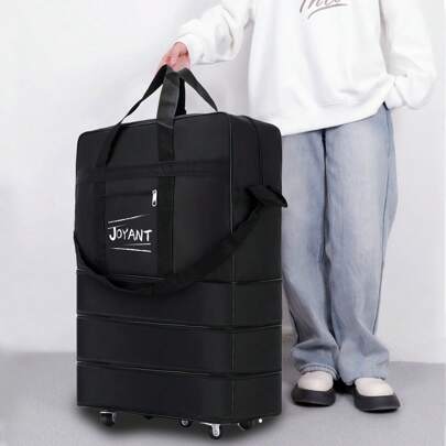 32"/42" Foldable Duffle Luggage Bag Expandable Travel Suitcase With Rolling Wheels For Women And Men Luggage Case Trolley Suitcase Spinner Suitcase Travel Luggage Suitcase Luggage Carry-On Suitcase With Wheels Travel Essentials For Men For Vacation For Business Large Capacity Travel Essential Travel Accessories Travel Organizer Travel Stuff