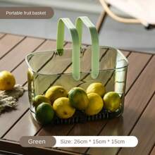 Giỏ đựng trái cây có tay cầm, hộp đựng trái cây, đĩa đựng đồ ăn nhẹ đựng trái cây khô - Nhiều màu - Xem 10