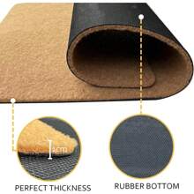 Ho Why Is You Here 24"X16" Door Mats Inside Indoor Non Slip For Outside Funny Holiday Doormats For Outdoor Entrance Home Front Door Entry Rugs For Entryway With Rubber Backing