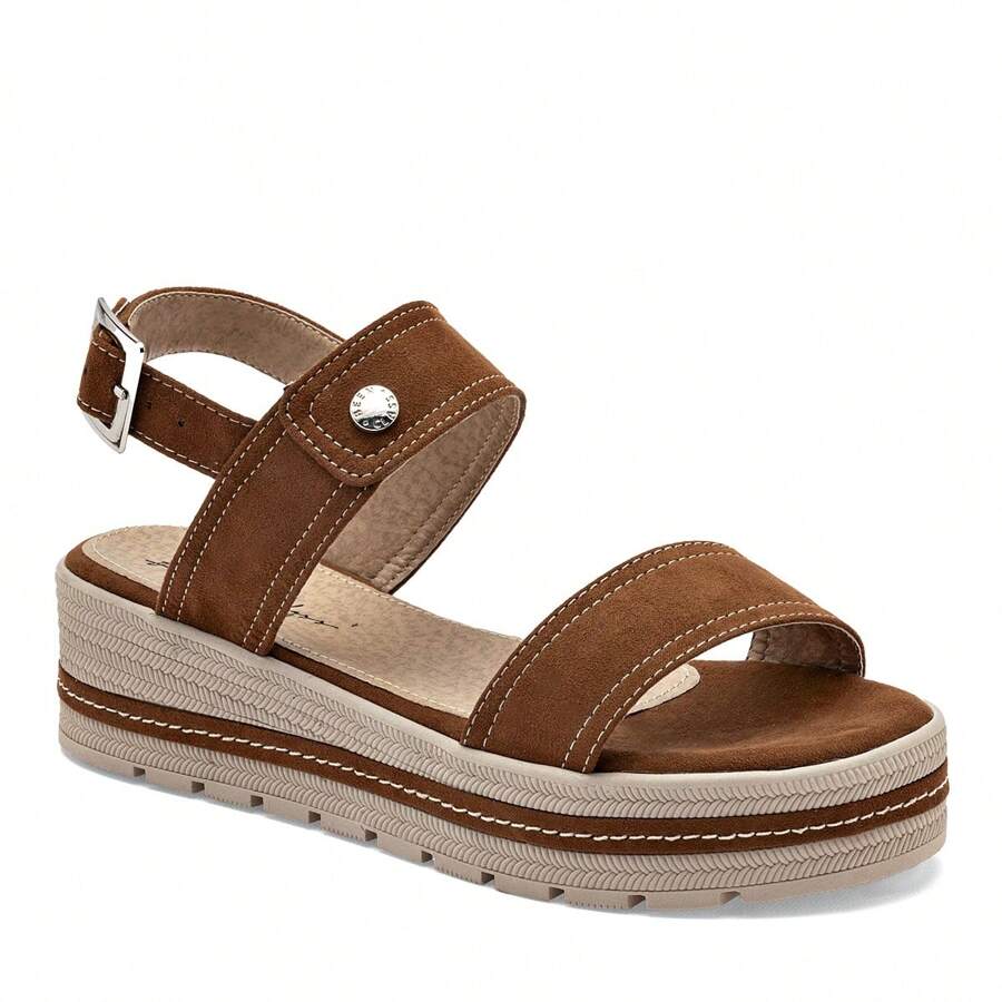 Been Class Camel Women's Sandal