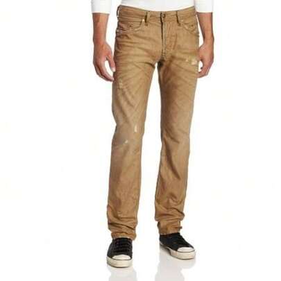 Diesel Men's Belther Trousers, Beige, 29x32