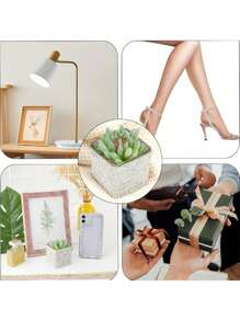 闪亮的 1 米自粘式水钻条，适用于汽车内饰、派对和婚礼装饰 - PVC 水晶闪亮饰边，适用于车辆仪表板、门把手、窗户和礼品盒 - 彩色 - 查看 7