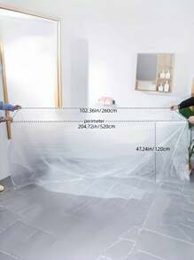 5 件一次性浴缸衬垫、旅行便携式沐浴袋、SPA 浴垫套