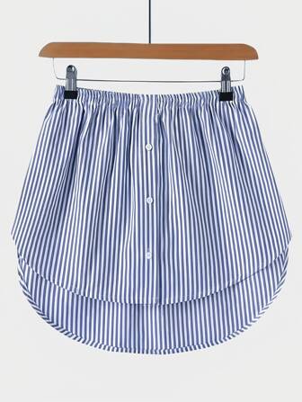 1 件弹性腰部延长器，女式衬衫延长器，可调节分层假裙底部延长器