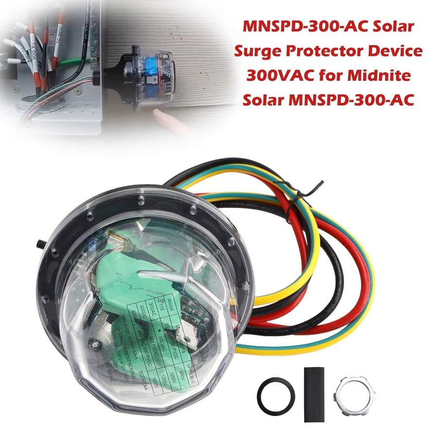 MNSPD-300-AC Solar Surge Protector Device 300VAC For Midnite Solar MNSPD-300-AC - 綠色 - 查看 1