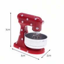 Dollhouse Mini Kitchen Accessories, Baking Tools Model Parts, Mini Hand Mixer, Sweet Box, Egg Tray, Miniature Kitchen Food Toy, Baking Scene BJD Mini Cookies, Bread, Cooking Gloves, Apron