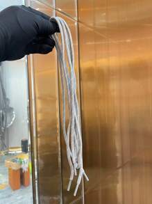 6毫米宽 x 120毫米长圆形鞋带，多种颜色可选，用途广泛，适用于靴子、运动鞋、徒步鞋、工作鞋，男女通用。 - 120cm - 查看 35