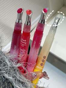 PinkyFocus 果蜜亮泽润唇精华液 保湿滋润 防止干裂 遮盖唇纹