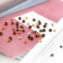 500 Pieces Stainless Steel Ball Crimp Beads, Suitable For DIY Jewelry Making Accessories