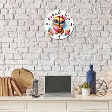 Wedding, Silent Wall Clock, Bedroom Wall Decor, Wall Decor, Gifts Ideas Presents For Mum - Mixed Colors - View 3