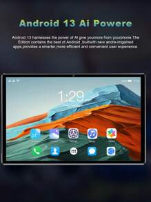 Qetupa S3 10.1 Inch Android 13 Tablet,HD(1280x800) IPS Touch Screen,4GB RAM+128GB ROM,A523 Octa-Core 2.0GHZ Processor,5MP Front Camera&13MP Rear Camera,6000mAh Battery,802.11ac WIFI5 2.4G+5G,BT 5.0,Supports 512GB Expansion