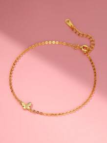 1 PC Butterfly-Shaped Bracelet Is Fashionable And Simple For Women To Wear Everyday - Butterfly - View 3