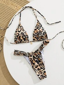 Women's New Arrival European & American Style Separate Bikini Set - Yellow - View 3