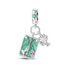 1 stuk verzilverde tarot wereldkaart keizerin kaart scepter een levenskracht kracht orthoker gerechtigheid zwaarden keizer kelk kaart hanger geschikt voor doe-het-zelf sieraden maken originele armband ketting kralen dames sieraden verjaardagscadeau moeder dochter dochter valentijnsdag herdenkingscadeau