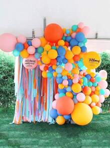 6pcs Colorful Crinkled Paper Rolls, For Party Atmosphere Decor, Wedding Party Supplies, Crushed Paper Decoration