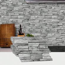 12/24Pcs Vintage Granite 3D Effect Pattern Self-Adhesive Kitchen Tile Stickers,Removable And Waterproof Backsplash Decals For Bathroom,Livingroom,Bedroom Decor,9.68"X4.72", Home Renovation Supplies, Spring Decorations - Multicolor - View 16