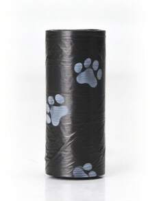 5pcs/10pcs Pet Waste Bags, Portable Printed Trash Bags For Cats & Dogs, Dog Waste Pickup Bags