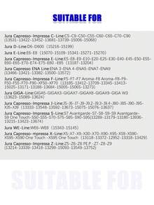 咖啡机维修工具垫圈密封件套装，包括冲泡单元水箱排水阀和压力软管，兼容Jura咖啡机 - Multiple Sets - 查看 5