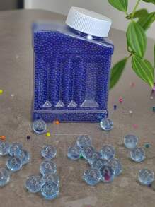 40000pcs Water Absorbing Gel Beads/Bubble Beads, With A Diameter Of 1-2mm Before Water Absorption, Can Expand To A Diameter Of 7-8mm After Water Absorption, Can Keep Water For A Long Time, And Can Be Used For Vase Filling And Soilless Cultivation, As Well As Christmas, Halloween, Thanksgiving Decoration, Wedding Center Decoration Gifts Birthday Graduation