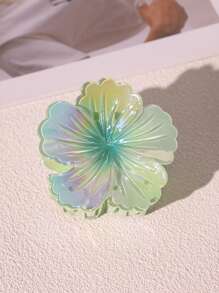 4 件/1 件渐变色花朵爪发夹，波西米亚风格海滩发饰，女士发夹发夹发夹发夹发夹，爪夹