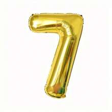 Globos de número de lámina con helio color dorado de 32 pulgadas, globos de números grandes y enormes para decoración de fiestas de cumpleaños y celebraciones, globos grandes - Dorado - Ver 15
