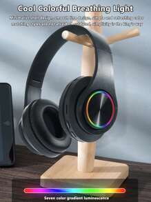 Portable Folding Headband Receiver,ABS Plastic Material,Super Long Battery Life, Anc Noise Reduction, Soft Big Earmuffs, The Game