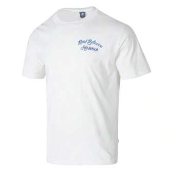 New Balance Męska koszulka z krótkim rękawem, sportowa, swobodna, do biegania, z krótkim rękawem MT43556-SST