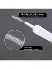 12 Peças Kit de Limpeza para Porta de Carregamento de Celular, Teclado de Computador e Chuveiro, Desobstruidor de Encanamentos, Limpador de Espaços, Mini Escova, Escova de Teclado, Etc., Cozinha, Banheiro, Casa, Fornecedores Domésticos (Várias Especificações)