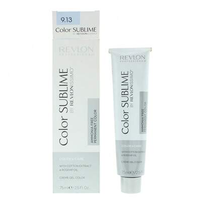 Revlon Color  Permanent Hair Colour 75ml - 9.13 Very Light Ash Gold Blonde