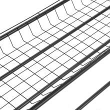 YUNRUX 4-Hook Home Clothes Rack Floor Standing Clothes Rack Wardrobe Rack Black