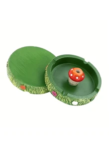 Cute Ashtray Cool Ashtrays For Cigarettes, Fantastical Mushroom Ashtray Resin Ashtray Decor For Home Office, Ornament Gifts