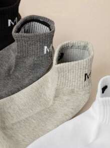 5/10 Pairs Women Casual Soft Breathable Boat Socks - Multicolor - View 6