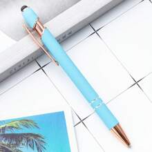 1/10支装定制刻字圆珠笔，多色圆珠笔，带触控笔尖，可个性化定制Logo，是母亲节、父亲节、教师节、婚礼、周年纪念日等场合送给朋友、客户、家人的独特礼物，也适合办公室和学校使用，沙漠秋季舒适风，办公室装饰，新工作礼物，办公用品，永恒的爱 - A - 查看 9