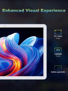 Qetupa S3 10.1 Inch Android 13 Tablet,HD(1280x800) IPS Touch Screen,4GB RAM+128GB ROM,A523 Octa-Core 2.0GHZ Processor,5MP Front Camera&13MP Rear Camera,6000mAh Battery,802.11ac WIFI5 2.4G+5G,BT 5.0,Supports 512GB Expansion