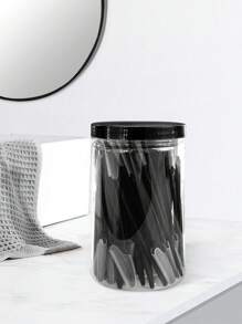 170件套+收纳盒，包含多色眉毛修剪器和剃须刀套装，眉毛修剪器和剃须刀，化妆品，价格实惠，房间装饰，梳妆台，旅行，卧室，化妆配件，眉毛剃刀，价格实惠，圣诞礼物，化妆品，化妆工具，经济实惠，礼物，女士礼物，圣诞礼物 - 黑色 - 查看 9