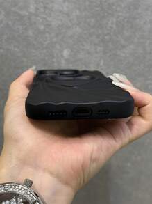 VRNOEI Husă de lux cu model de inimă 3D compatibilă cu Iphone 15 14 13 12 11 Pro Max, accesoriu moale pentru husă din spate rezistentă la șocuri compatibilă cu Iphone 14 15 Plus